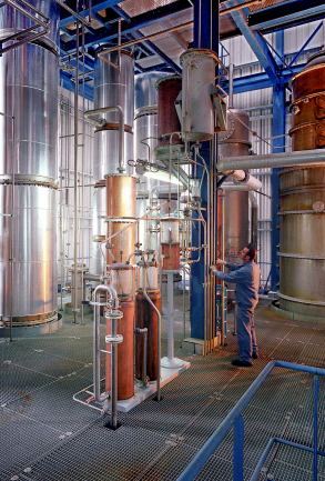 processus de distillation