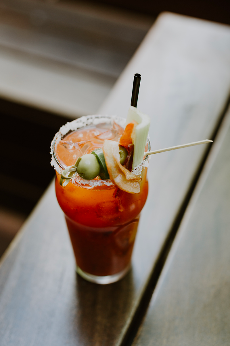 cocktail bloody mary à la vodka piment d'Espelette